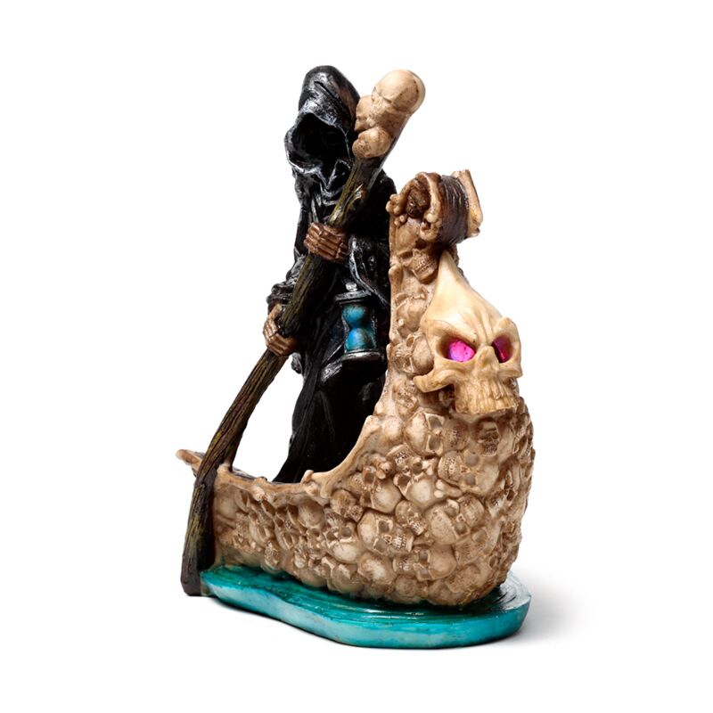 Load image into Gallery viewer, The reaper of death led boat of skulls
