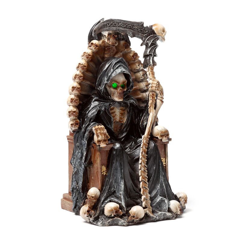 Afbeelding laden in galerijviewer, The reaper of death led throne of skulls
