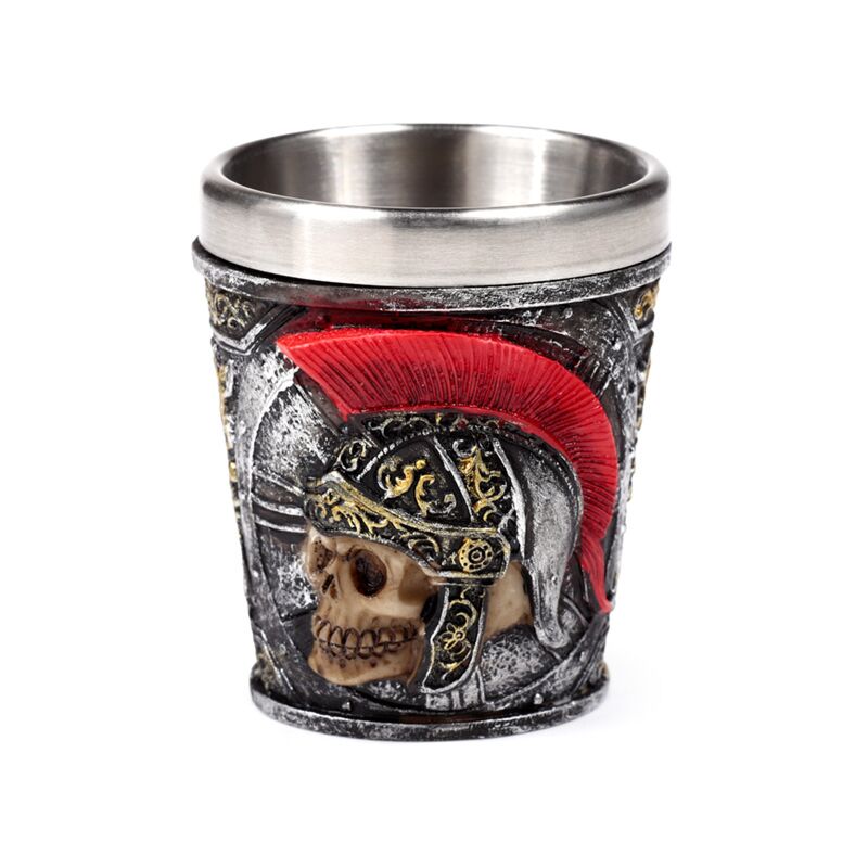 Load image into Gallery viewer, Decoratief romeinse soldaat borrelglaasje shot glas
