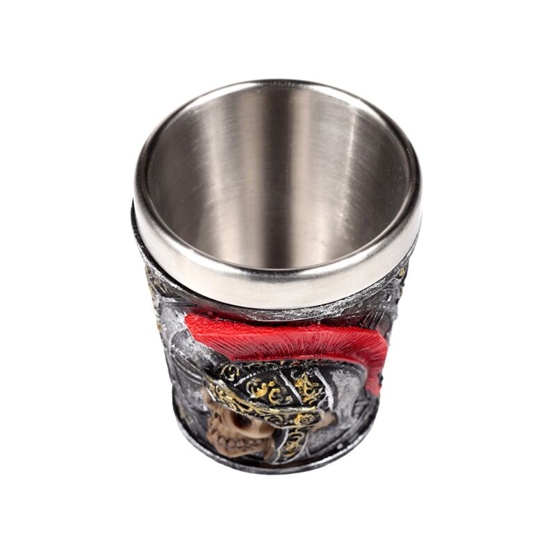 Load image into Gallery viewer, Decoratief romeinse soldaat borrelglaasje shot glas
