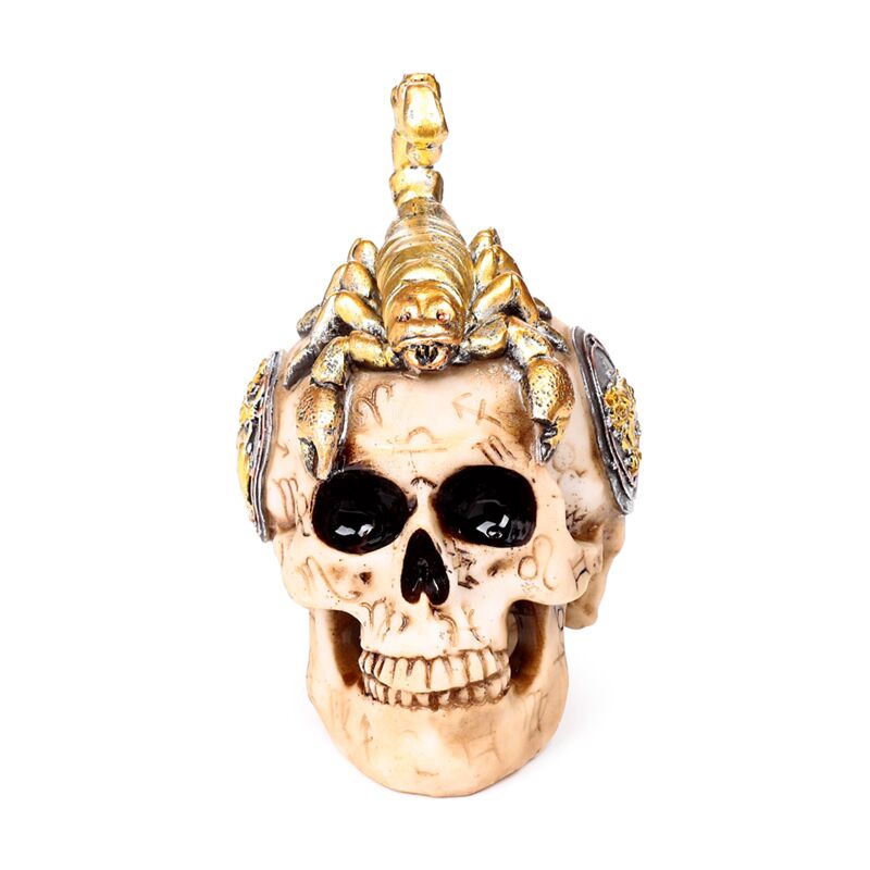 Load image into Gallery viewer, Schorpioen schedel ornament
