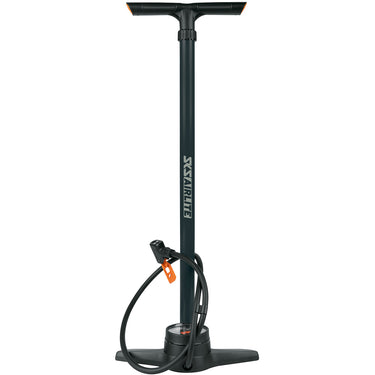 Sks vloerpomp airlite multivalve 10bar zw oranje