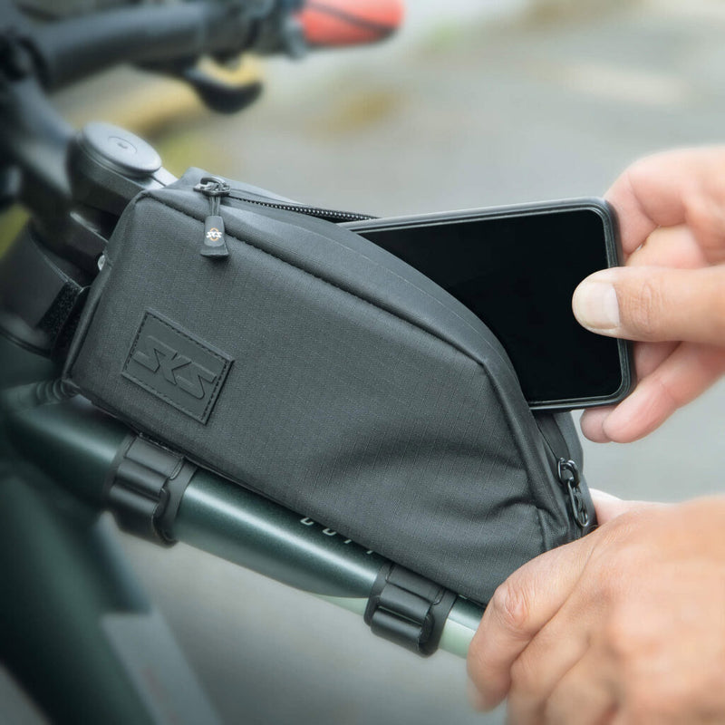Load image into Gallery viewer, Sks frametas urban toptube bag bovenbuis 0,65l zwart
