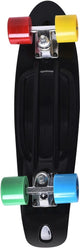 Move skateboard old school retro : zwart 58 cm abec7 (old22xblk)