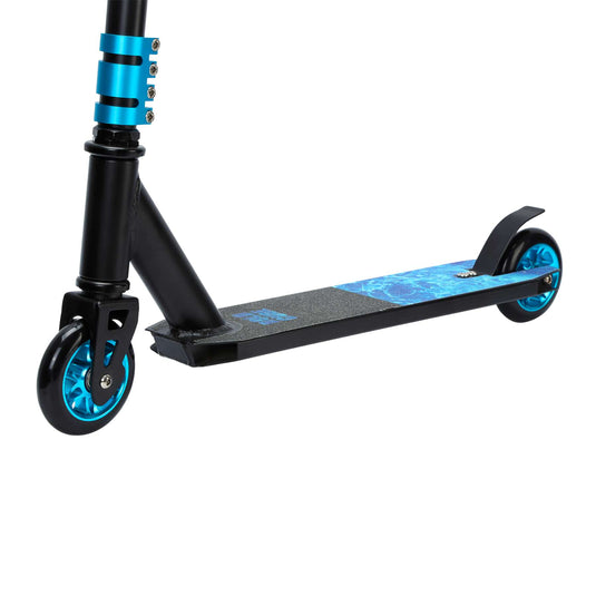 Boldcube deluxe stuntstep - cyaan