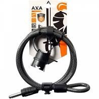 Load image into Gallery viewer, AXA RLE 150cm Slotkabel - Zwart
