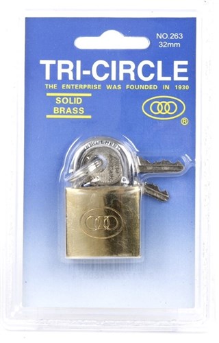 Tri circle hangslot 30mm