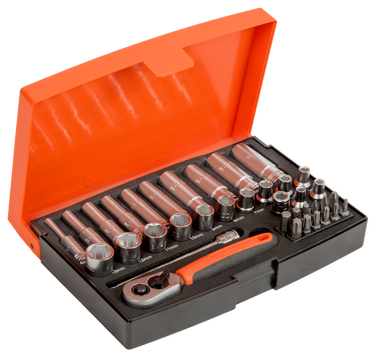 Bahco dopsleutelset 1 4 lang