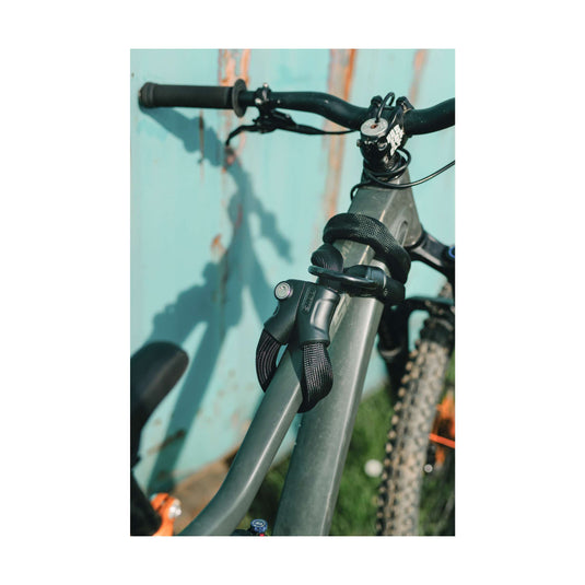Abus fietsslot kettingslot - infinity loop 1806 - security level 6 - zwart - 110 cm - geschikt voor elektrische fietsen en stadsfietsen