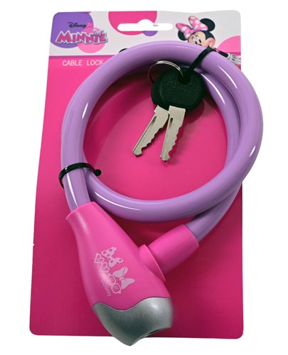 Volare minnie mouse kabelslot paars roze