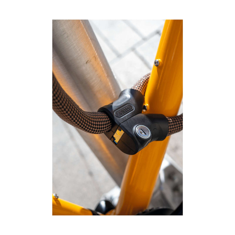 Load image into Gallery viewer, Abus kettingslot infinity loop 1806 140 140cm autum orange
