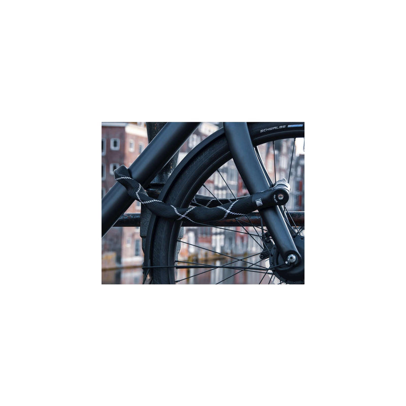 Load image into Gallery viewer, Abus Iven 8210 110 Kettingslot - Zwart - 110cm - ART2
