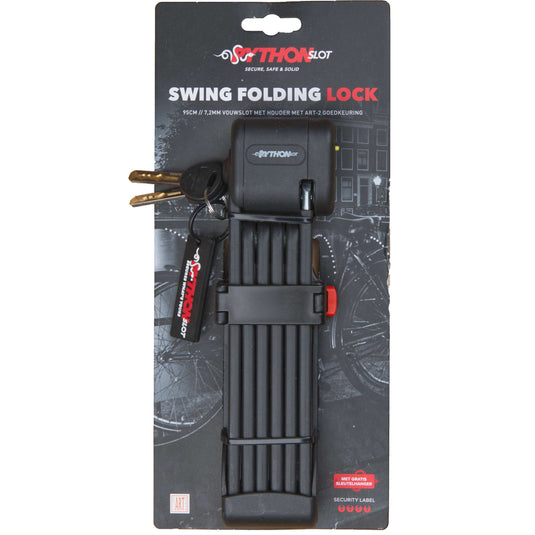 Python slot vouwslot 6x224cm, art-2, m bracket