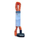 Oranje Lynx Cityline M Kettingslot - 85cm, gehard staal, 5.5mm vierkante schakels, weerbestendig, auto-click, 3 sleutels