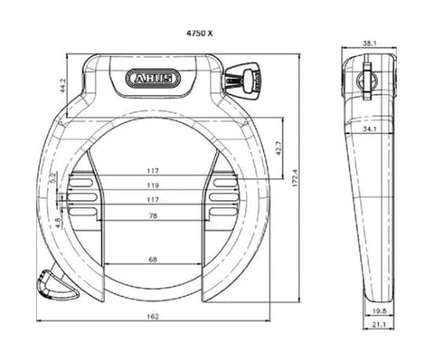 Abus ringslot Pro Amparo 4750X ART 2