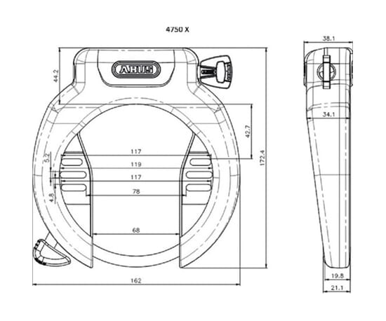 Abus ringslot Pro Amparo 4750X ART 2