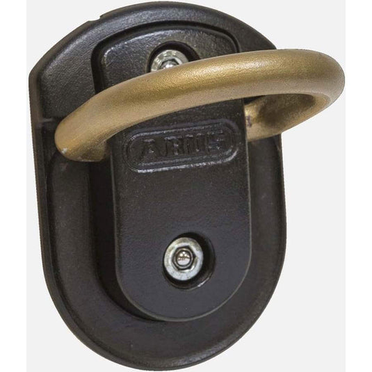 Abus WBA75 Muur- Vloeranker Slot - Zwart, 14mm dik, extreem hoge weerstand, geschikt voor kettingslot