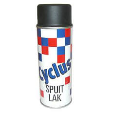 Cycplus cyclus spuitlak 400cc zwart mat