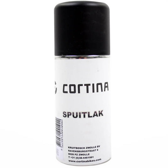 Cortina spuitlak uzz69005 jet black matte 150ml