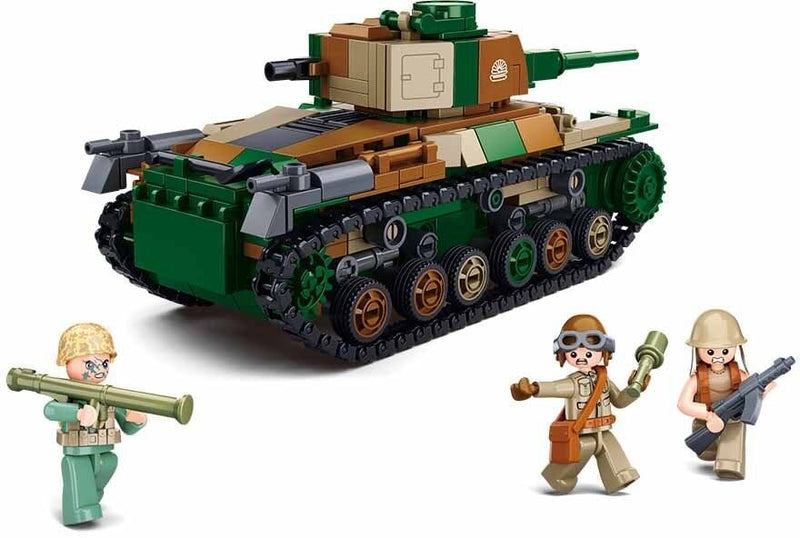 Load image into Gallery viewer, Sluban army type 97 middel tank (m38-b1107)
