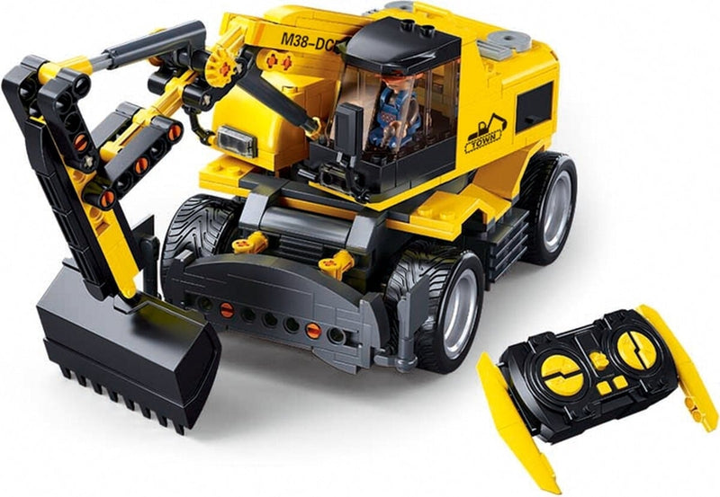 Load image into Gallery viewer, Sluban e7 graafmachine op wielen (m38-b1155)
