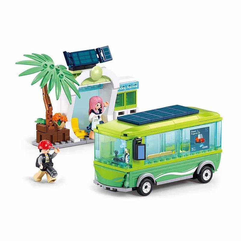 Load image into Gallery viewer, Sluban metropolis new electric bus (m38-b1261)
