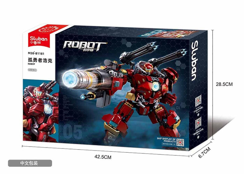 Load image into Gallery viewer, Sluban p.r. mecha de anti-hulk mech (m38-b1181)
