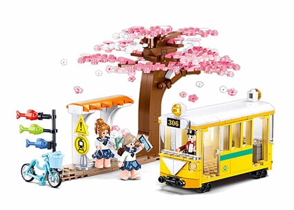 Sluban tramhalte girl's dream (m38-b1018)