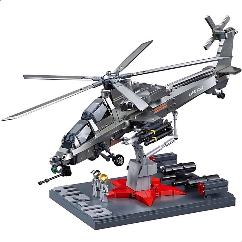 Load image into Gallery viewer, Sluban modelbricks gevechtshelikopter wz-10s 1 35 (m38-b1233)
