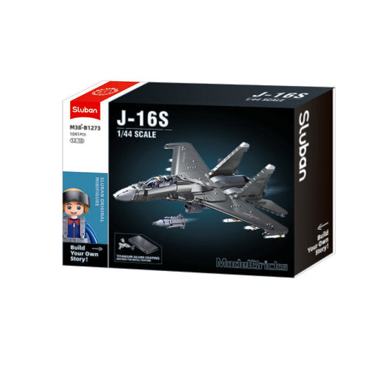 Sluban modelbricks straaljager 1 44 j16 (m38-b1273)