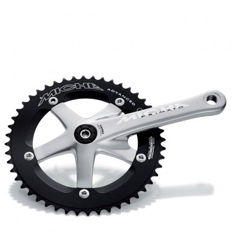 Miche Crankset Pista Advanced 175mm 52tds. 1/8 silver