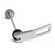 Miche quickrelease set (v+a) eco brill zilver alu 147 180mm