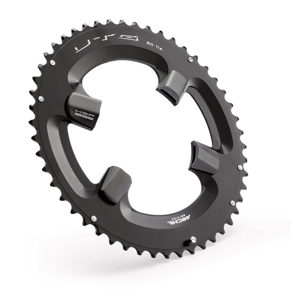 Miche chainring 11V 46T UTG pass. Ultegra 6800 Black Shim