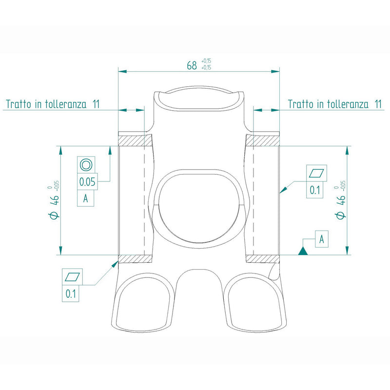 Load image into Gallery viewer, Miche bracketas bb30 68x46mm evo max
