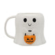 Spooky trick or treat spook gevormde mok