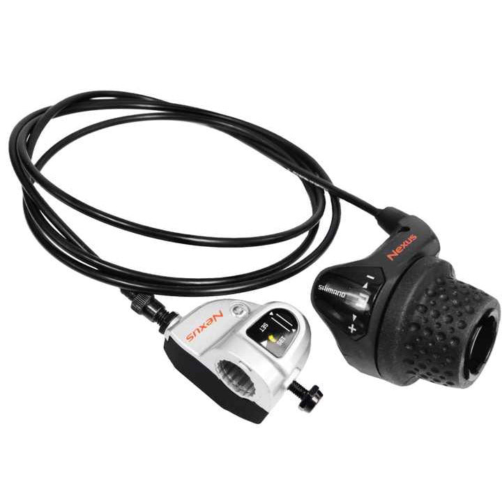 Load image into Gallery viewer, Shimano revoshifter nexus 3v asl3s41e185ls 1850mm zwart oem
