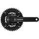 Shimano crankset y301 6 7 8v 42 34 24t 170mm -7mm zwart