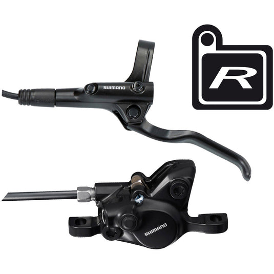 Shimano schijfremset mt200 voor kort 75cm zwart