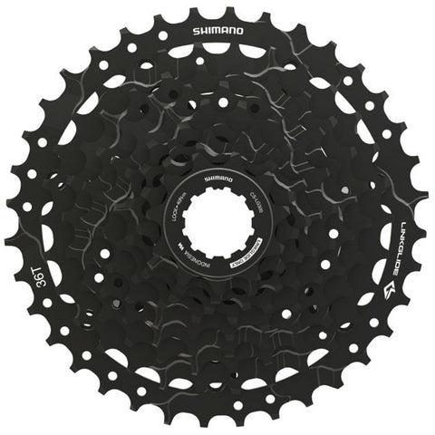 Shimano cassette Cues 9v 11-36t CS-LG300 zwart