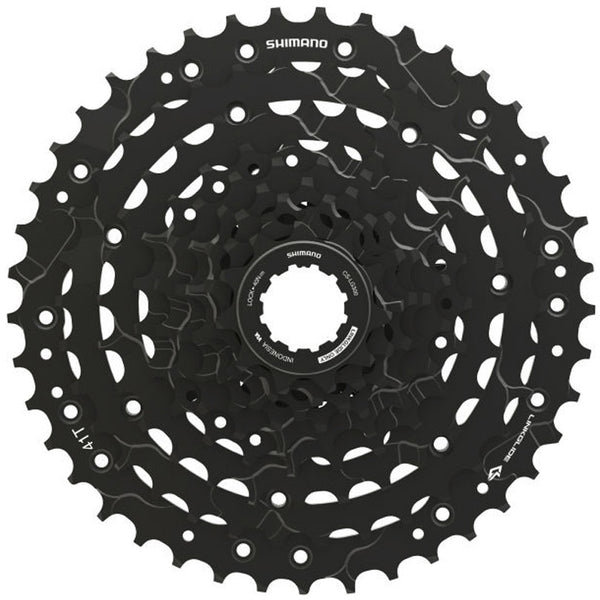 Shimano cassette Cues 9v 11-41t CS-LG300 zwart