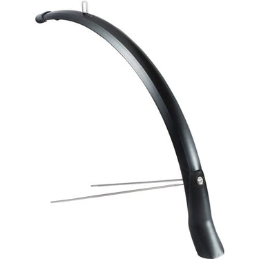 Voorspatbord Snello 28 x 51 mm - mat zwart