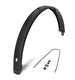 Eurofender spatbord achter tempo square 28 inch 58mm - zwart