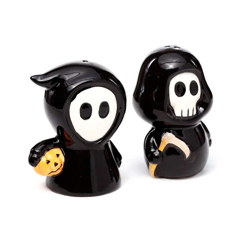 Load image into Gallery viewer, Skull boy ghost boy peper- en zoutstel
