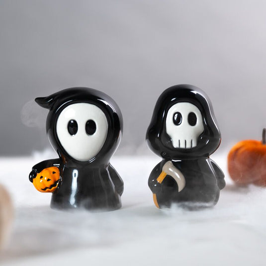 Skull boy ghost boy peper- en zoutstel