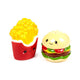 Hammy de burger friet foodiemals peper- en zoutstel