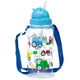 Ecozen kinder waterfles 450ml flip straw kleine tractors