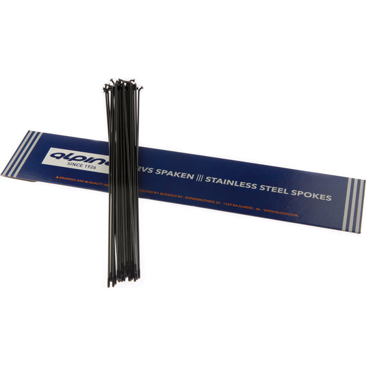 Alpina Spaken 14G (2,00mm) 252mm RVS Zwart (P36)