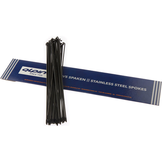 Alpina Spaken 13G (2,34mm) 262mm RVS Zwart (P36)