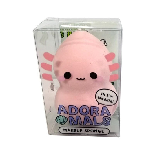 Adoramals maddie de axolotl make up blender spons