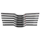 Ergotec stuurbocht 31.8 ergoxl zilver 630mm14gr